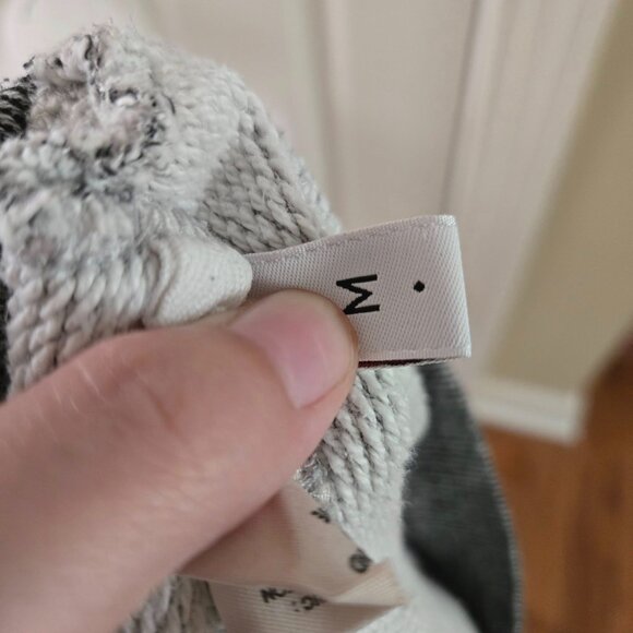 Homecore Men's Heather Grey Terry Cloth Crewneck Sweatshirt Size Medium - Picture 8 of 12